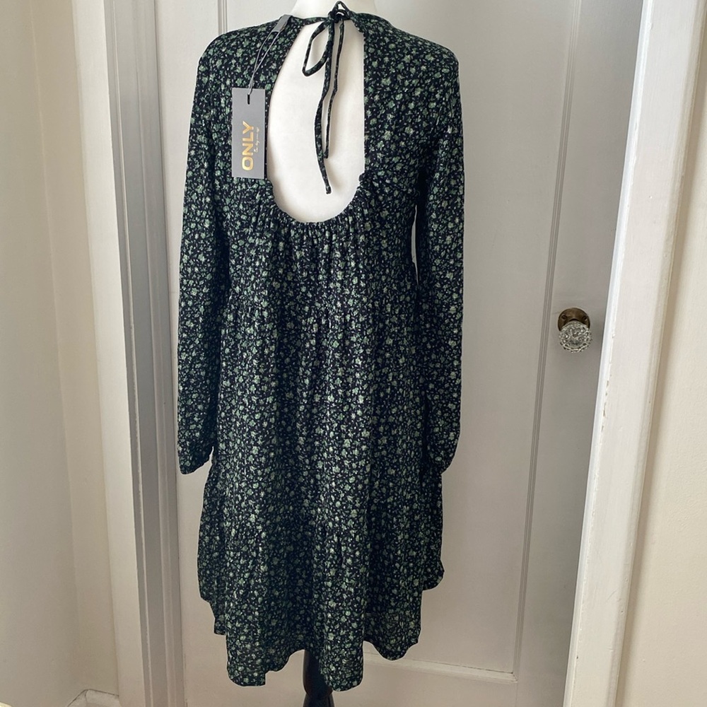 ONLY open back dress